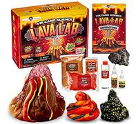 Original Stationery Kit Slime Scienza di Lava, Laboratorio Slime e Scienza del Vulcano, Gioco Crea Slime per Bambini, Fabbrica Slime ed Esperimenti Scientifici