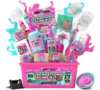 Original Stationery Slime Kit Sensoriale per Ragazze, Completo per Fare Video ASMR Come Le Star Dei Social, Fai Da Te Top 10-12 Anni Regalo Bambini, Multicolore