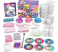 Original Stationery Unicorn Aura Putty, Kit Putty Slime Fosforescente, Antistress, Morbido, Kit Slime Putty Mistico, Fai Da Te Completo Unicorno Con Glitter, Idea Regalo Bambini