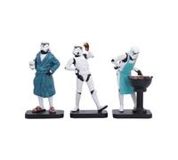 Original Stormtrooper Living for the Weekend Figurine (set Weekend) | Set di 3 statuette da 11 cm con licenza ufficiale