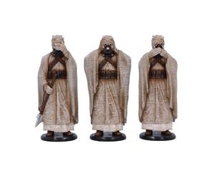 Original Stormtrooper Statue Three Wise Tusken Raiders 14 cm
