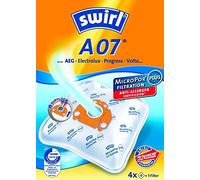 Original Swirl A07 Sacchetti per aspirapolvere adatto per Progress Diamant D 610, 710, 800, 812, 850, 1400 e altri modelli 04 Beutel SWIRL A07