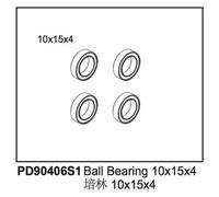 original Thunder Tiger Ball Bearing 10x15x4 (4) u.A. f. KAISER PD90406S1 GTT^