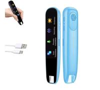Original Translator Pen, Portable AI Smart Scanning & Reading Translators,Translation pen for language learners, people with learning difficulties, Support for 112 Languages (Blue)