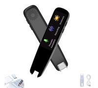 Original Translator Pen, Portable Smart Scanning & Reading Translators, 122 Language Electronic Dictionary with 3.5 Inch Touch Screen for Businessmen Students Adults (1PCS)