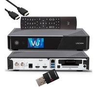 ►Original VU+ Uno SE 4K 1x DVB-S2 FBC Twin Tuner Ricevitore Linux 300 Mbit WLAN