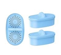 [Original] Waterdrop WD-PF-01 Filtri Alcalini Di Ricambio per Tutti I Waterdrop Pitcher, Aumenta il pH dell’Acqua, Aggiunge Minerali Benefici, Fino A 2 Mesi (Confezione Da 3)