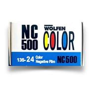 original WOLFEN (ORWO) Color NC500-24 - Pellicola piccola 400 ASA 24 scatti