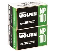 original WOLFEN (ORWO) NP100-36- Pellicola piccola in confezione doppia, 2 x 36, colore: Nero/Bianco