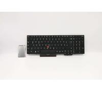 Originale 01YP652 Lenovo THINKPAD Tastiera Tedesca E580, E585, L580, T590, P53s