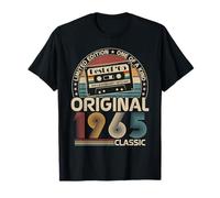 Originale 1965 Vintage Compleanno 60 Anni per Uomo Donna Maglietta