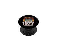 Originale 1977 Vintage Cassette Birthday Edition PopSockets PopGrip Adesivo