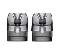 Originale 2 pz/pacco VOO'POO Argus E40 Cartuccia 4,5 ML Capacità 0.3/0.45/0.6ohm Riempimento laterale per Argus E40 Kit Sigaretta Elettronica (0,45ohm) - No Nicotine No Liquid