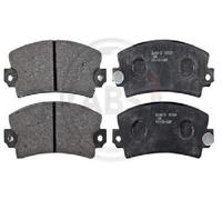 A.B.S. Kit pastiglie freno, Freno a disco compatibile con CITROËN PEUGEOT DACIA