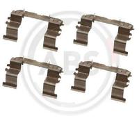 Originale A. B. S. Set Accessori Pastiglia Freno a Disco 1632Q per Nissan