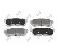 Originale Abakus Kit Pastiglie Freno a Disco 231-02-110 per Chevrolet Daewoo