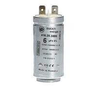 Originale AEG Electrolux Condensatore Motore 6,00µF Asciugatrice 125641810