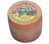 Originale Aoc Tete De Moine Svizzero Monaco Formaggio Intero Forma circa 900 G