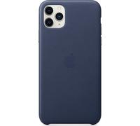 ORIGINALE Apple Custodia in Pelle (per iPhone 11 Pro Max) - Blu Notte - 6.46 pol
