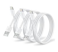 Originale Apple Lightning Cavo iPhone Certificato MFi 1M 3Pezzi, Carica Rapida per iPhone 14 13 12 11 Pro Max/Mini/XS/XR/8/7/6 Plus/5/SE/iPad