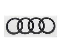 Originale Audi A4 8W Anelli Emblema Scritta Logo Portellone Nero Lucido