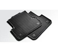 Originale Audi A6 4G C7 Tappetini Piedi IN Gomma Posteriore Nero - 4G0061511 041