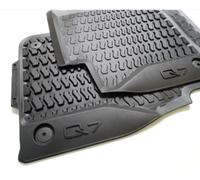 Originale Audi Q7 4M Tappetino-piedi IN Gomma Anteriore Nero