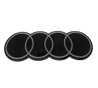 Originale Audi Q8 / e-Tron Anelli Emblema Scritta Logo Griglia Grigio Antracite