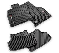 Originale Audi RS3 8Y Tappetini Piedi IN Gomma Nero Frontale + Posteriore