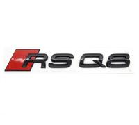 Originale Audi RSQ8 Rs Q8 Scritta Emblema Logo Placca Nero Lucido