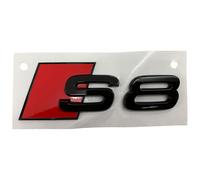Originale Audi S8 Black Edition Emblema Scritta Logo Nero A8 4D 4E 4H 4N