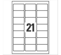 ORIGINALE AVERY Zweckform Etichette Bianco L7160-100 Adressetiketten Etichette p
