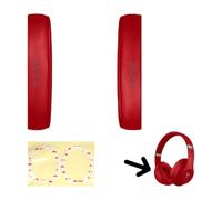 Originale Beats By Dre Studio 3 3.0 senza Fili Ricambio Panni Cuscinetti - Rosso