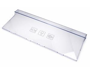 Originale Beko Centrale Cassetto Congelatore Anteriore Trasparente Pannello Flap