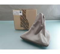 Originale BMW 5er E60 + E61 Schalthebelabdeckung Pomello Pelle Braun 7552515
