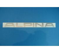 Originale BMW Alpina Scritta Emblema 300mm Argento per BMW E36 E38 E39 E46