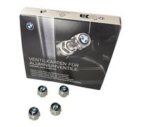 ORIGINALE BMW Design valvole Set (4 pezzi) con BMW Logo per veicoli con rdci