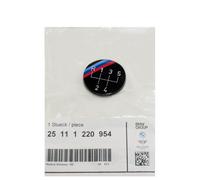 Originale BMW Tecnologia M Stemma per Pomello Del Cambio Rotondo 25111220954
