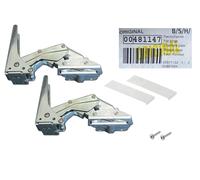 ORIGINALE Bosch Siemens Neff 2 pezzi cerniera cerniera piatta 481147 frigorifero