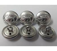 Originale British Army Problema No1/No2 Abito Reale Anglian Reg Argento 30L