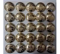 Originale British Army The Royal Tank Regiment Rtr No1 No2 Abito Bottoni 40L x25