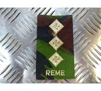 Originale British Army Woodland Dpm Mimetico Reme Rango Slides Assortiti - Nuovo