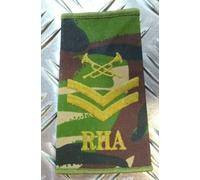 Originale British Army Woodland Dpm Mimetico Rha Reale Horse Artillery Mostrine