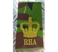 Originale British Army Woodland Dpm Mimetico Rha Reale Horse Artillery Mostrine