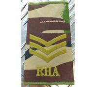 Originale British Army Woodland Dpm Mimetico Rha Reale Horse Artillery Mostrine
