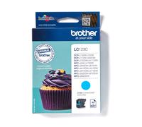 ORIGINALE Brother Cartuccia d'inchiostro ciano LC123C LC-123 600 pagine