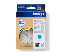 Brother LC125XLC Cartuccia InkJet Originale, Alta Capacità, fino a 1200 Pagine, per Stampanti DCPJ4110DW, MFCJ4410DW, MFCJ4510DW, MFCJ4610DW, MFCJ4710DW, MFCJ6520DW e MFCJ6920DW, Colore Ciano