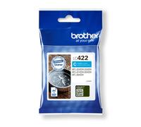Cartuccia originale Brother LC422C Ciano