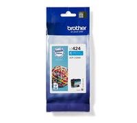 ORIGINALE Brother Cartuccia d'inchiostro ciano LC424C LC-424C 750 pagine