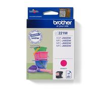 Brother LC221M cartuccia d'inchiostro 1 pz Originale Magenta